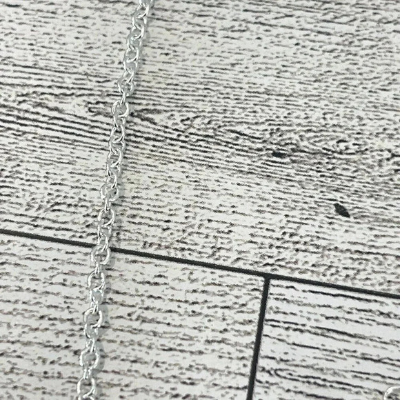 AVON Vintage VTG Signed SAQ Silver Tone Southwest Style Necklace 16-19” - Picture 5 of 10